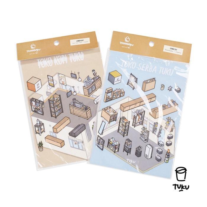 Stiker DIY TUKU dan TOSERBAKU