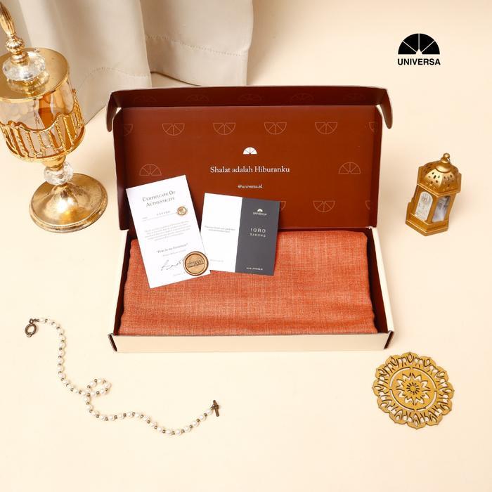 Sarung Universa - Orange (Premium Sarong) Sarung Polos Muslim Sarung Dewasa Pria Siap Kirim