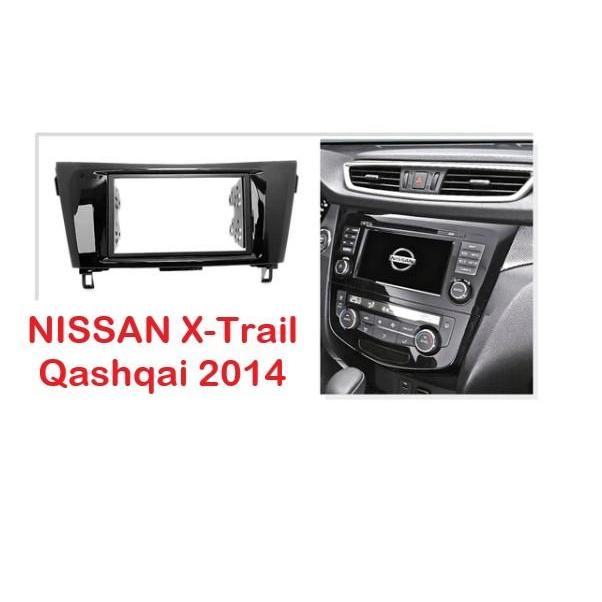 Frame 7 Inch Nissan X-Trail / Qashqai 2014 Panel Head Unit
