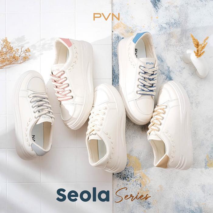 Pvn Seola Basic Sepatu Casual Sport Sneakers Wanita 279