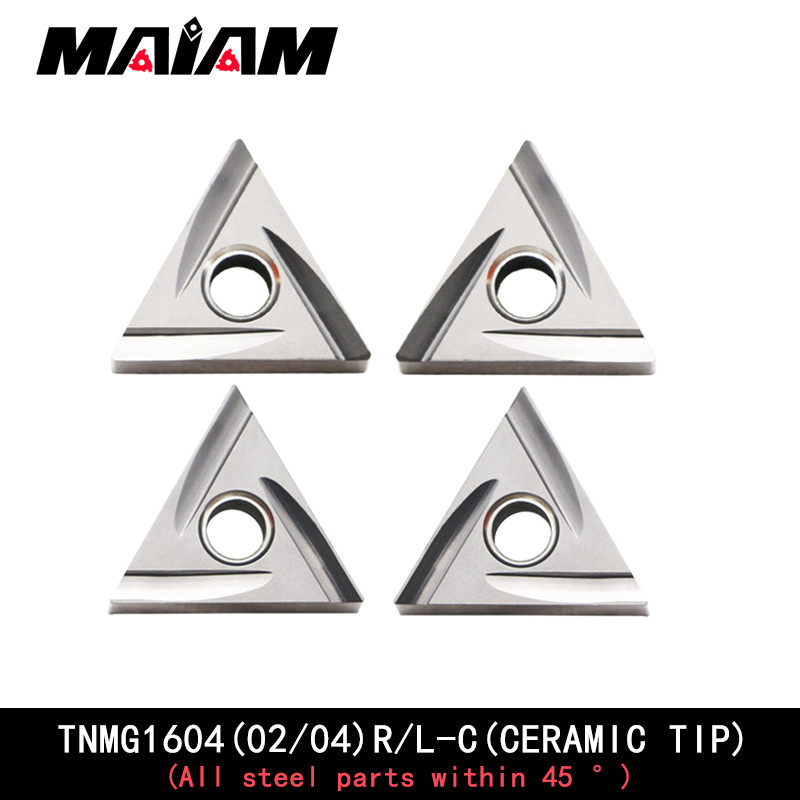 TNMG1604 TNMG160402 TNMG160404  left insert right insert triangular