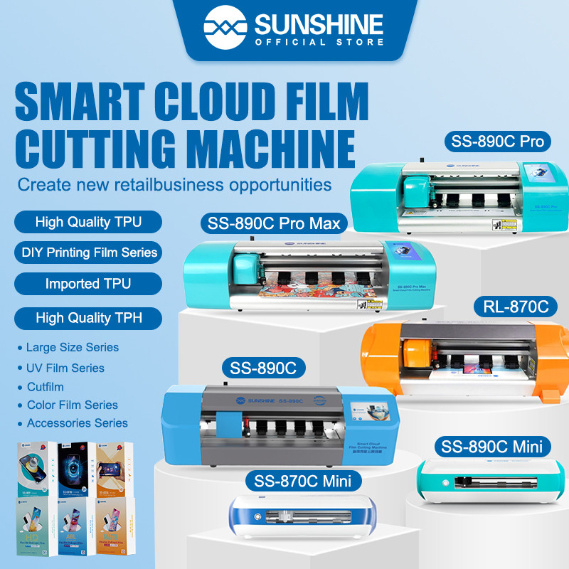SUNSHINE SS-890c Pro Max Auto Intelligent Cutting Machine Flexible