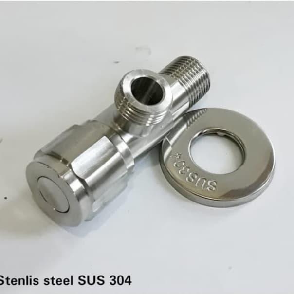 STOP KRAN STAINLESS SUS 304 STOP KRAN KLOSET WASTAFEL MODEL TOTO