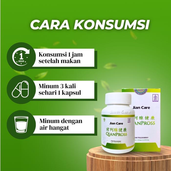 gugg- Jian Care Qianpross - Herbal Untuk Prostat, Isk Isi 30 Kapsul