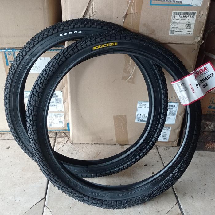 Ban Luar Sepeda 20 X 1.95 20X1.95 20X195 195 Kenda Hitam Lipat Bmx