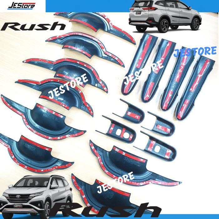 New Rush / Terios Door Handle Bowl Cover Matte Blk Door Cover New Rush