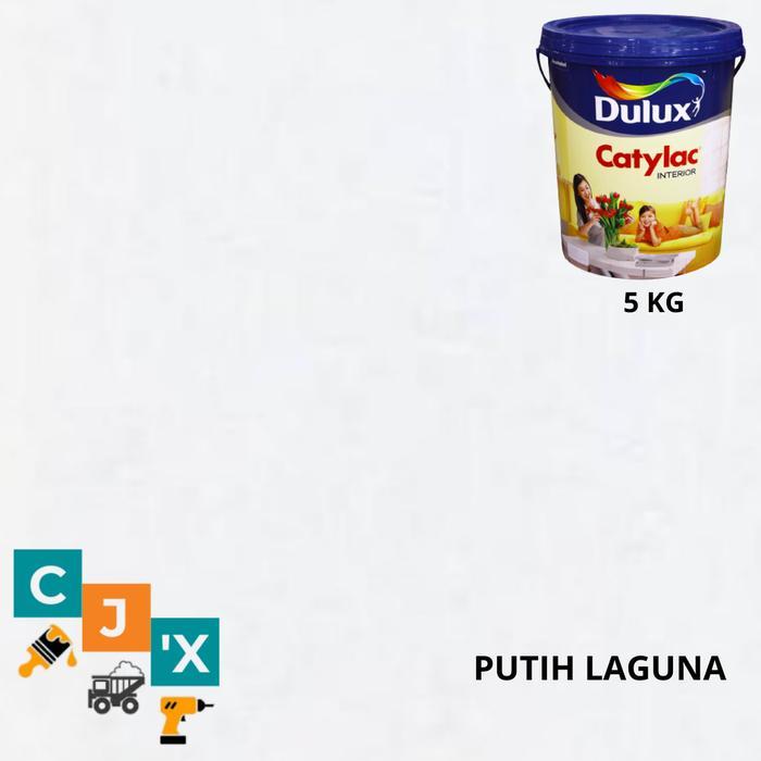 Putih Laguna Catylac Tinting - Cat Tembok Dulux Catylac Interior 5 Kg