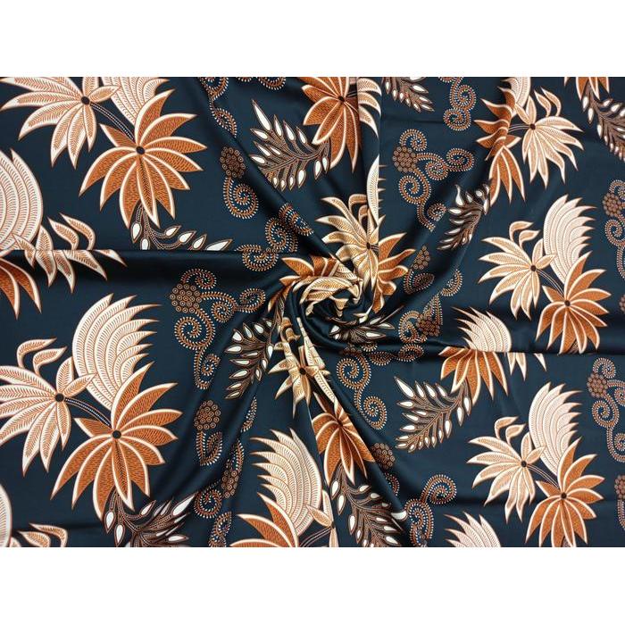 eyys- Kain Batik Sutra Halus Harga Meteran Cocok Untuk Kemeja Rok Kerja