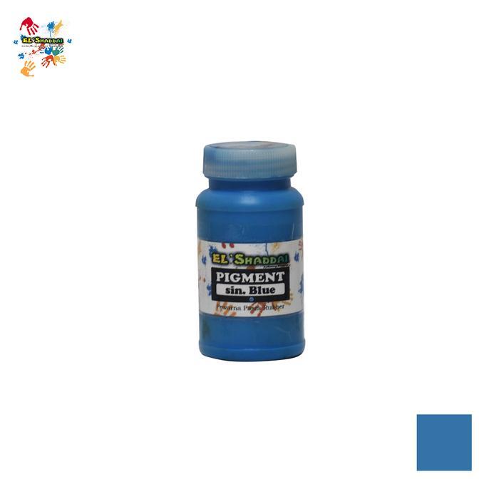 Pewarna pasta rubber pigmen biru stabilo 100gram