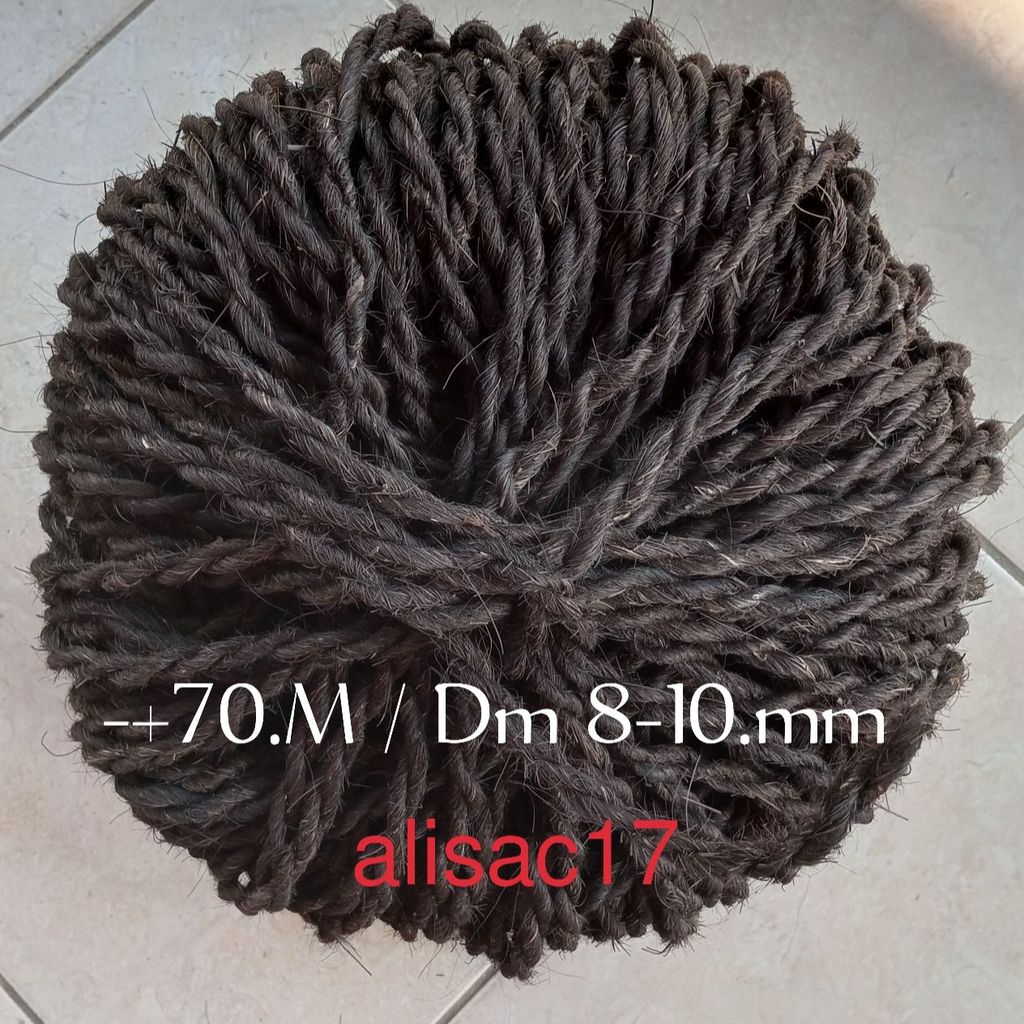 Tali Ijuk Aren Hitam Super 70 Meter Tali Ijuk Gazebo Tali Ijuk Anggrek Tali Serabut Ijuk Ikat Bambu