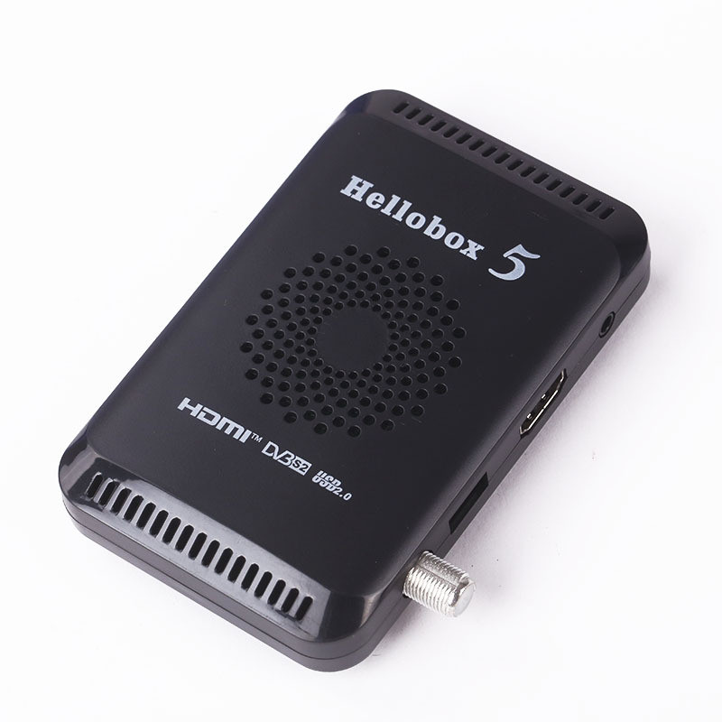 Hellobox 5 Comptatible V5 Plus Satellite TV Receiver With Wifi H.265 HEVC Multi Stream USB WiFi Auto