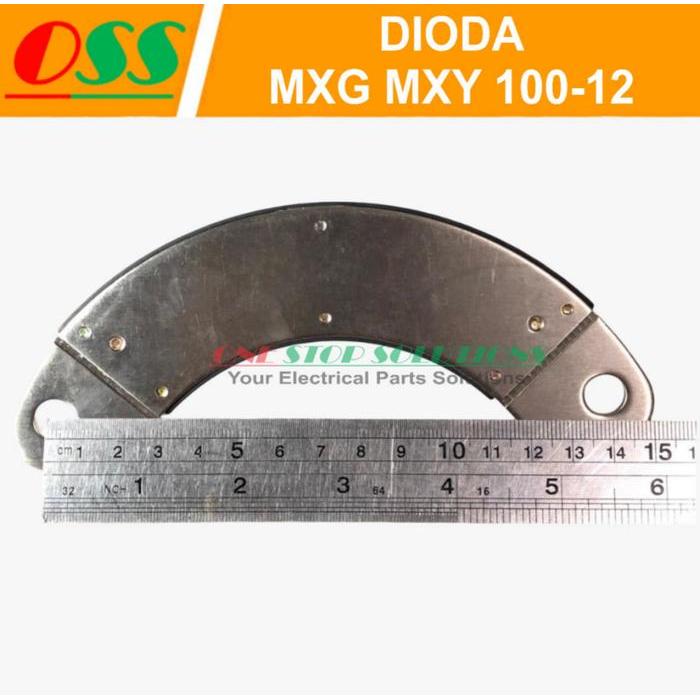 Dioda Mxy Mxg 100-12 100A 4 Pin 4 Baut 136Mm 1 Set Untuk Dinamo Genset Original