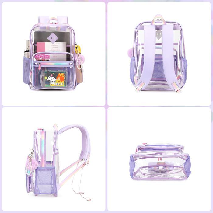 7lc9- Tas Sekolah Anak Tas Ransel Tas Cewe Cowo Sekolah Sd Tas Fashion Transparan Korea