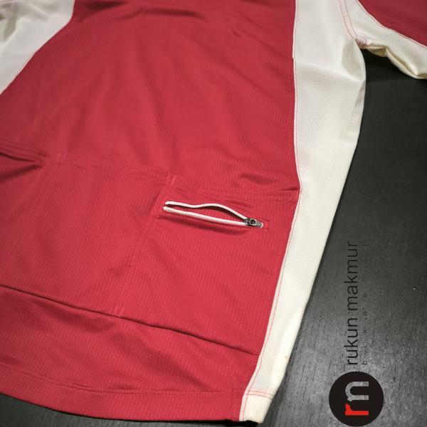 Original Fox Head Aircool Race Mtb Racing Cycling Jersey With Zipper And 3 Back Pocket - Baju / Kaos