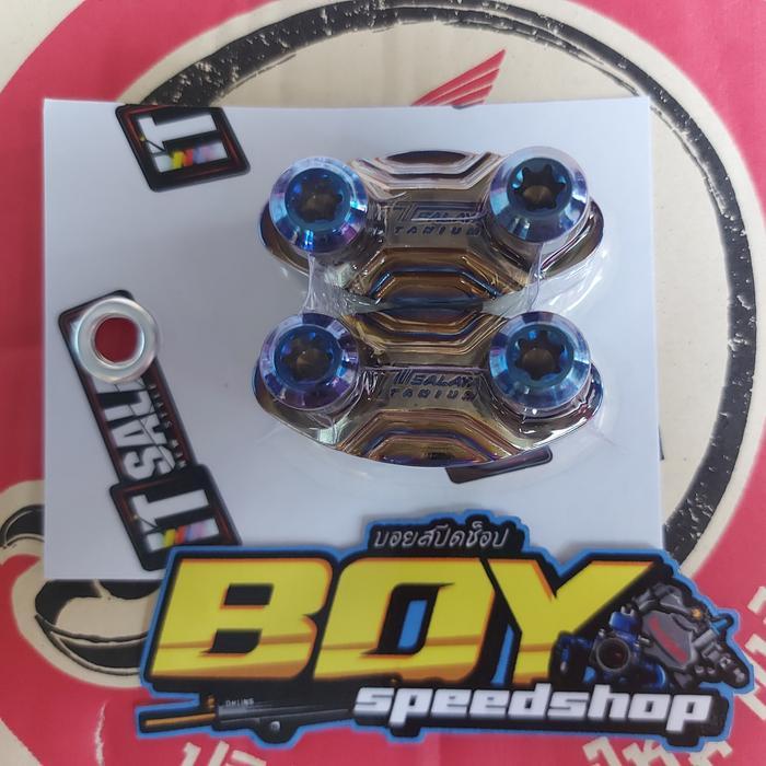 Kleman Stang Titanium It Salaya For Pcx Cbu - Pcx Lokal - Pcx 160