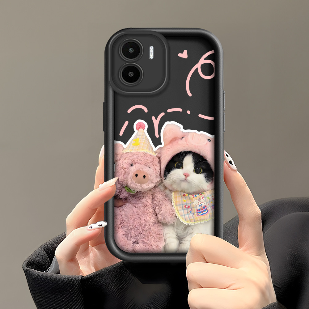 Casing Hp Untuk Xiaomi Redmi A1 A2 Phone Case Softcase Soft Cesing Handphone Cover Populer Kartun Ca