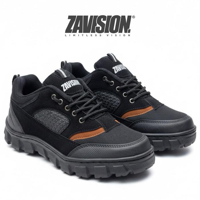 Consina - ZAVISION sepatu safety ujung besi sepatu hiking adventure sepatu proyek kerja sepatu
