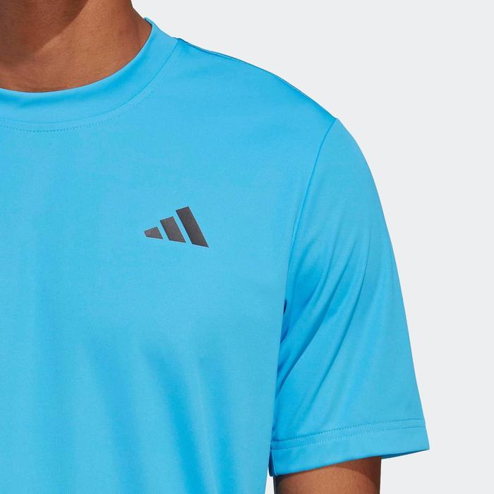 Baju Padel Tenis Adidas Performance Club Tee Royal Blue Hz9844