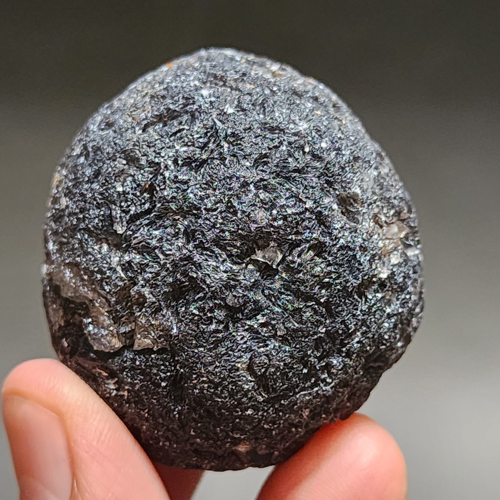 RARE | Agni Manitite Natural Obsidian Pseudo-Tektite Meteorite Glass Batu Kaca Meteor | AG000TAS #S-