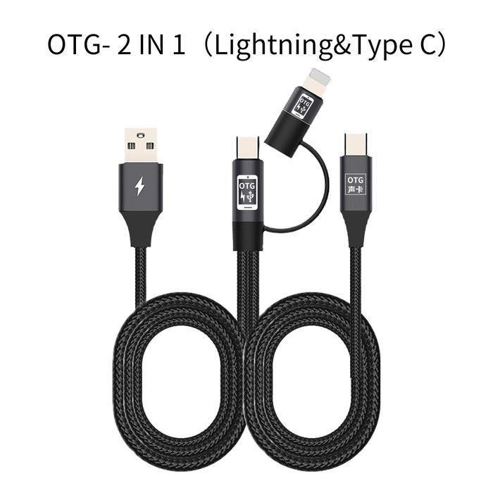 Siborie Otg Kabel Konversi Digunakan Untuk Kartu Suara Langsung Siap Cod Terlaris