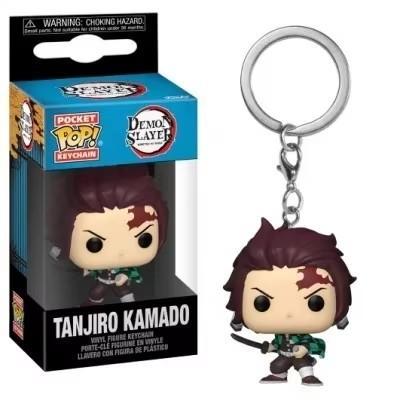 FUNKO POP DEMON SLAYER KEYCHAINS TANJIRO KAMADO