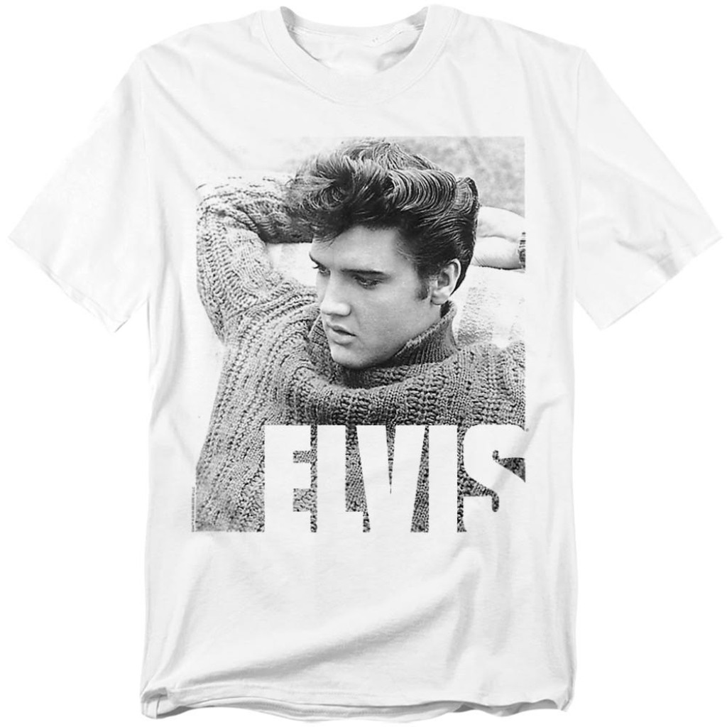 Kaos Elvis Presley 100% Cotton Elvis Presley Popular