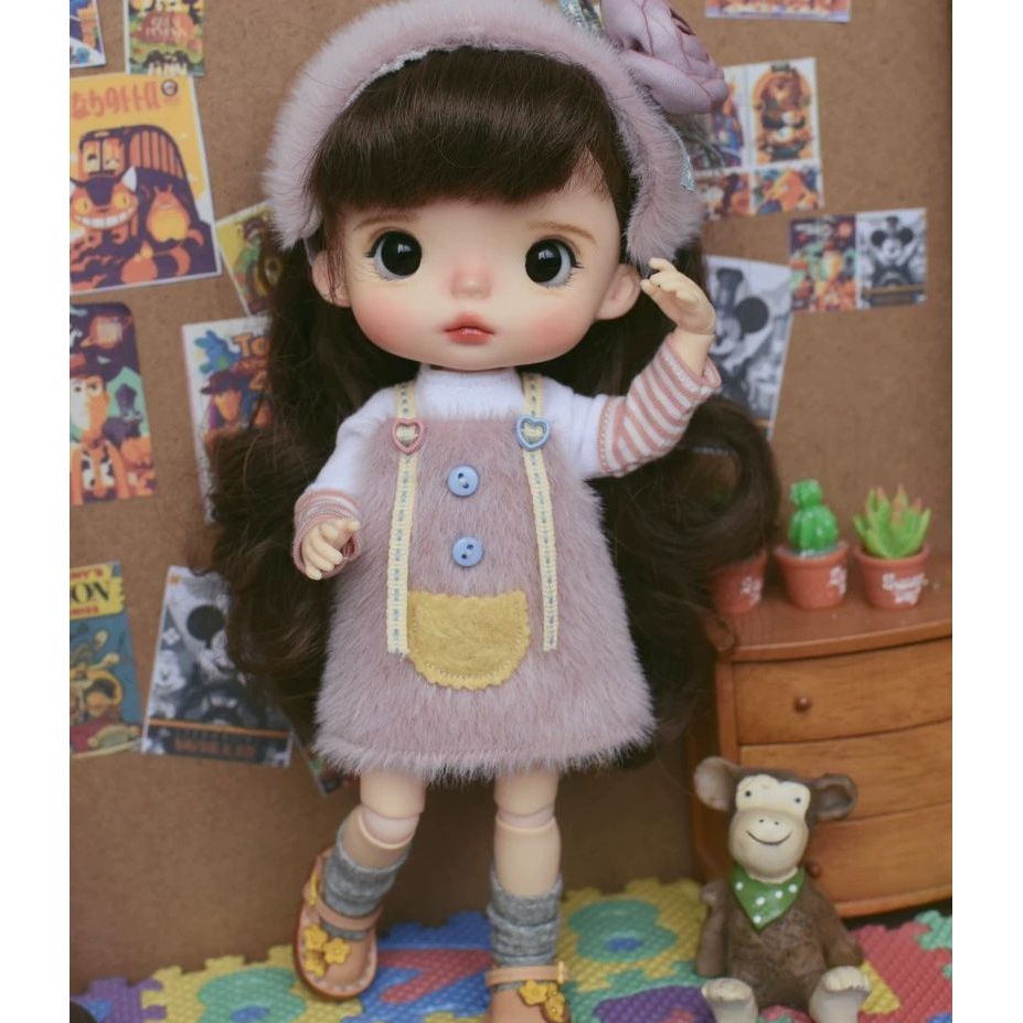 Customization Monst dolls BJD rubber dolls bady girl Cartoon cute dolls
