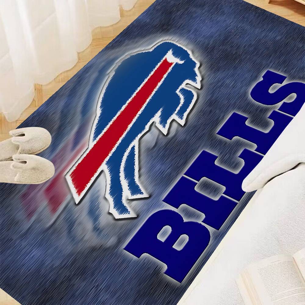 Cool B-Buffalo-B-BillS Bathroom Mat Anti-slip Absorb Water Long Strip Cushion Bedroon Mat Welcome