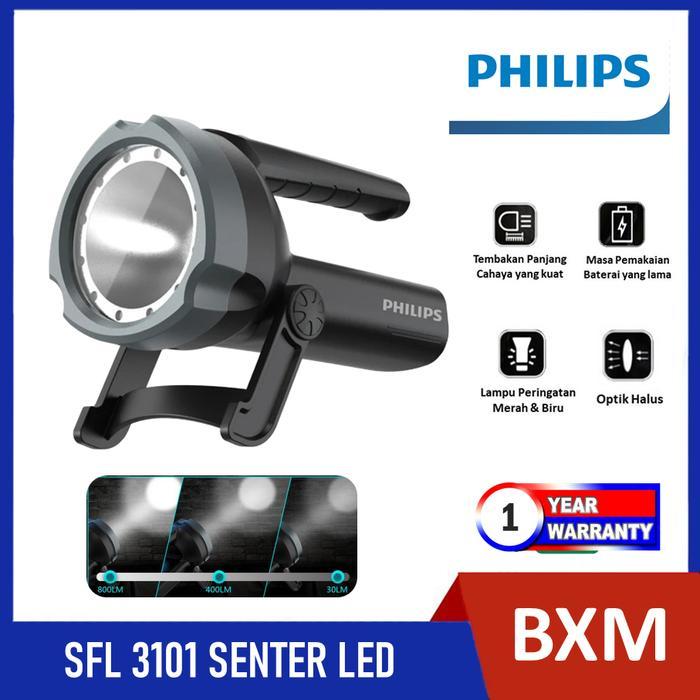 Sfl3101 Senter Led Jumbo Super Terang Senter Led Tahan Air