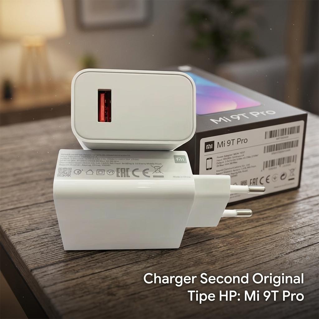 Adaptor Cas Xiaomi MDY-11-EZ 33W 3A Ori Bekas Port Orange Turbo Charging Mi 9T Pro | Original Bekas 