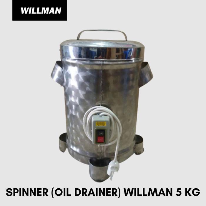 Spinner / Mesin Peniris (Pengering) Minyak 5 KG