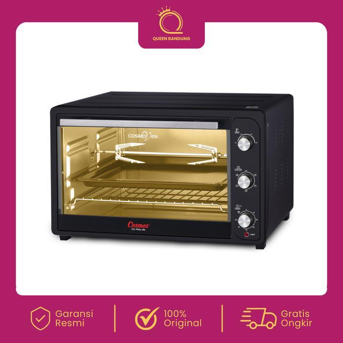 Cosmos Oven Listrik Big Capacity 66 Liter CO 9966 VRL Rotisserie Crumb Tray Grill