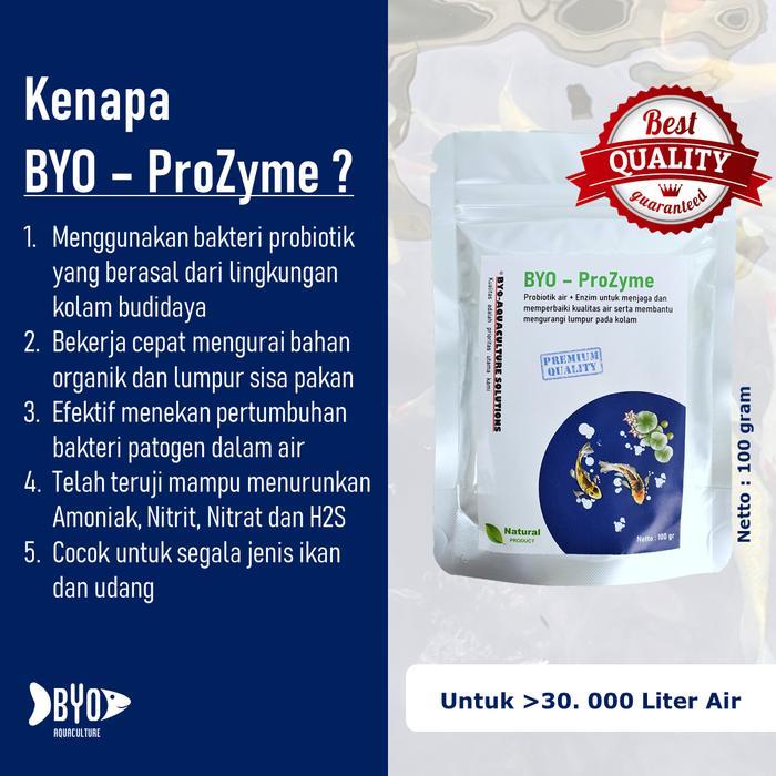 Probiotik Air + Enzim / Ikan - Byo Prozyme