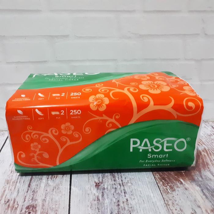 READY Tissue tisu facial paseo smart 250s SEDUS 1 dus karton isi 48