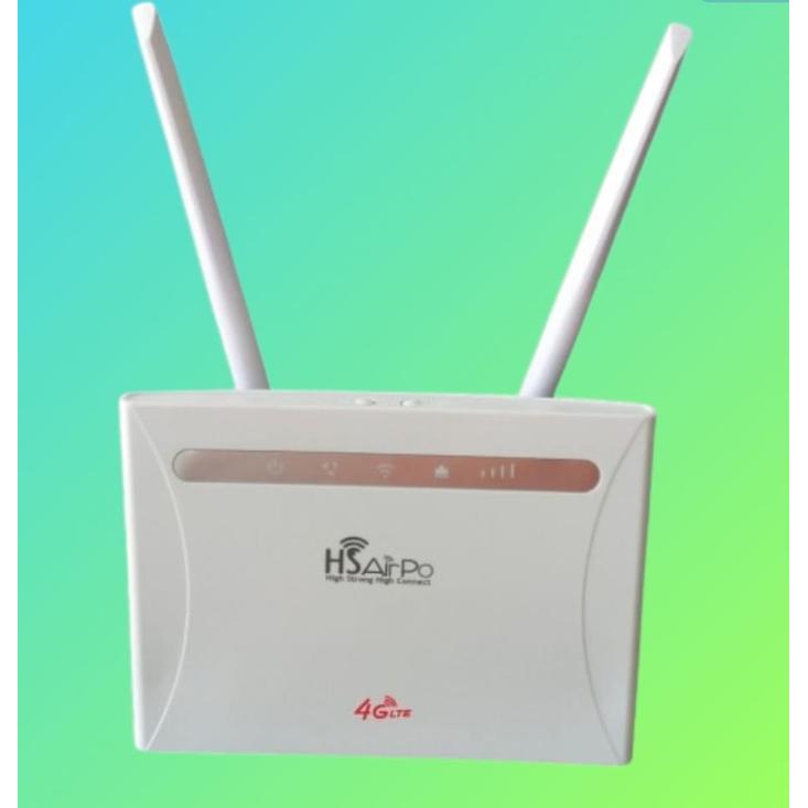 Terlaris HSAIRPO LTE300N 300Mbps Wireless N 4G LTE Router Sim Card