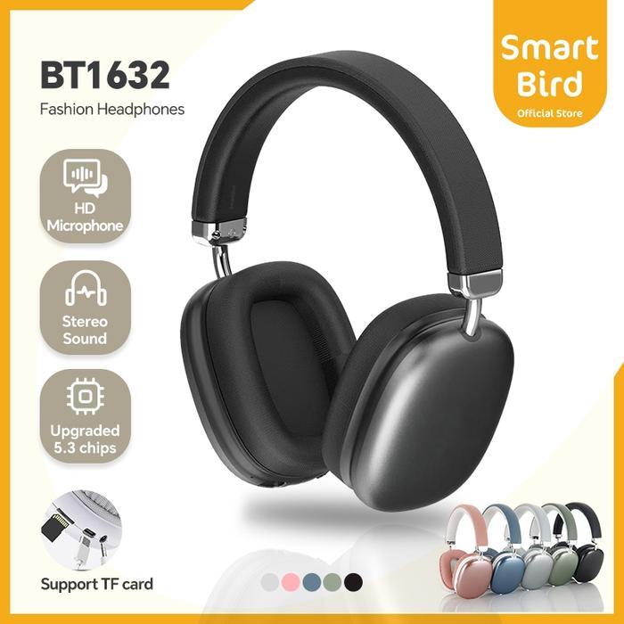 Smartbird Headphone Bt1632 Stylish&Cool Bluetooth 5.3 Hifi Stereo Sound Noise Reduction Wireless