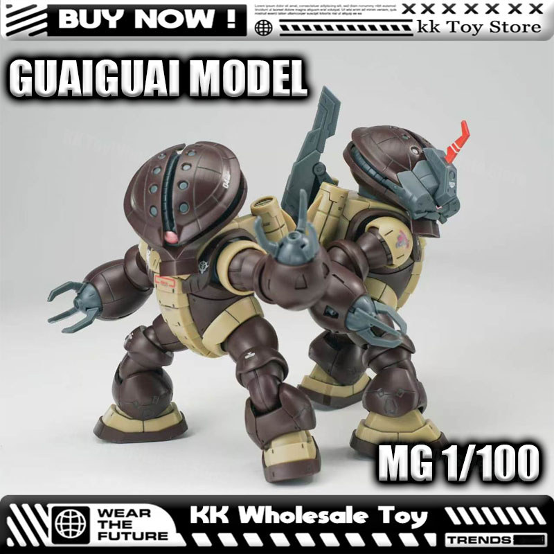 GUAIGUAI Model 1100 MG Msm 04 Acguy Two In One Assembly Model Kits Plastic skeleton Anime Action