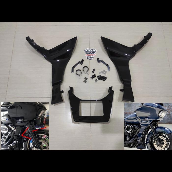 spoiler fairing harley road glide spoiler road glide
