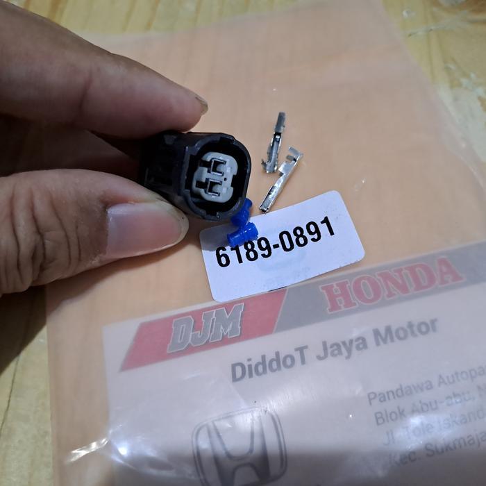 Socket Soket Sensor Ect Iat Temperatur Jazz City Civic Stream Crv