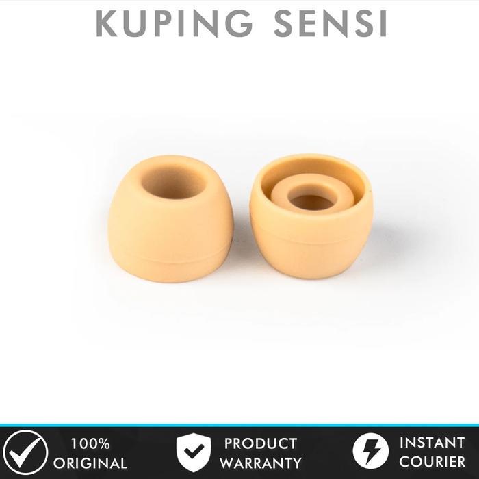 Ankeer Soundcore - Kbear Coffee Eartips Soft Silicone Replacement Iem Earphone Eartips