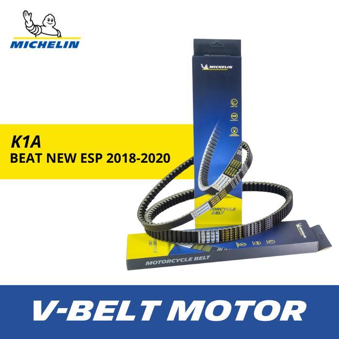 Vanbelt Michelin K1A, V Belt Honda Beat, Beat New Esp, 2018-2020, Van Belt Motor, Belt Cvt