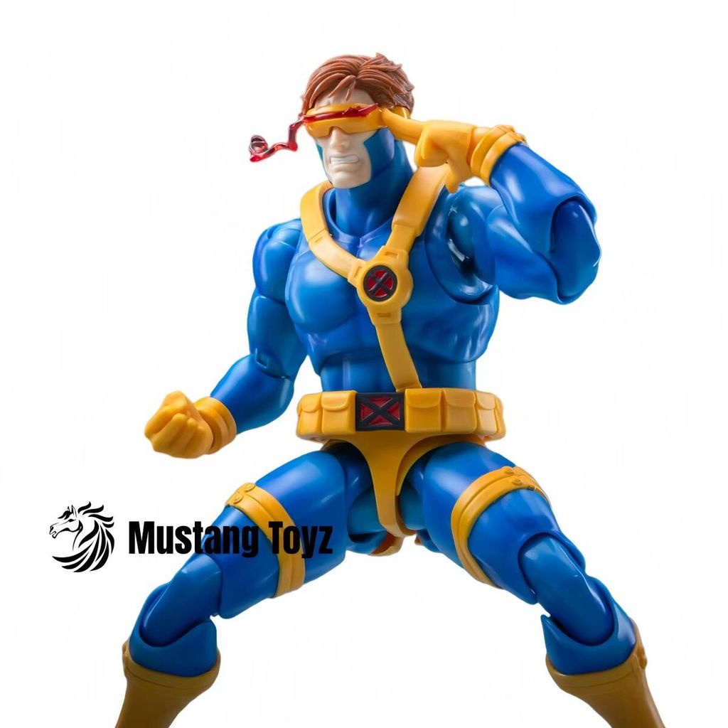 Repaired Mustang Toyz 112 S.H.Figuarts XMen Cyclops 97 Game Version Mutant Action Figures Cyclops
