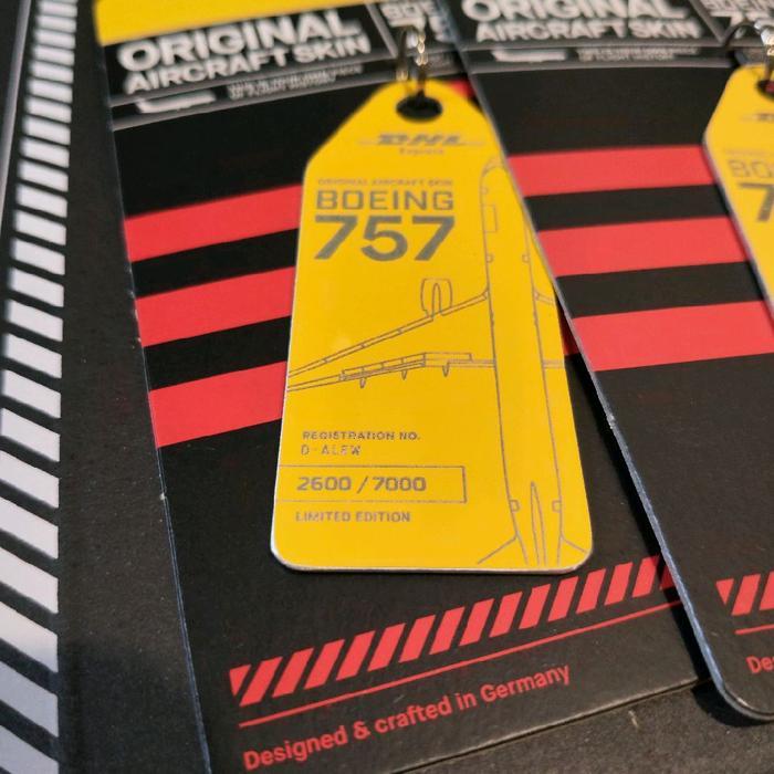 Aviation Tag Dhl B 757-200