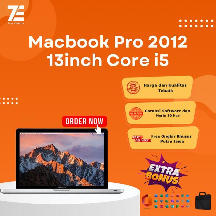Macbook Pro 2012 13inch intel core i5 8gb 512gb - i5 4/500 HDD