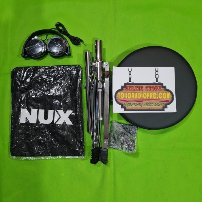 Nux Dm-7X Digital Drum Eletrik Nux Dm7X Paket