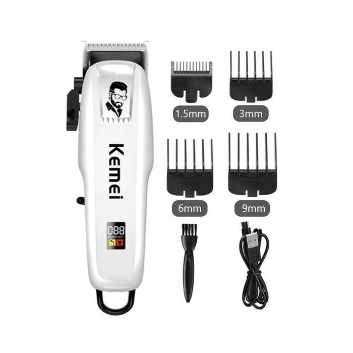 Hair Clipper Kemei Km-Pg809A Km Pg 809A Alat Cukur Rambut Elektrik