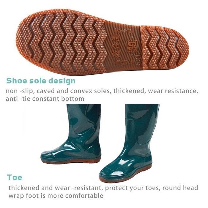 Sepatu Boot Petani Sawah Panjang Sepatu Boots Pria Anti Air But Karet Pria Pertanian Tani Ternak
