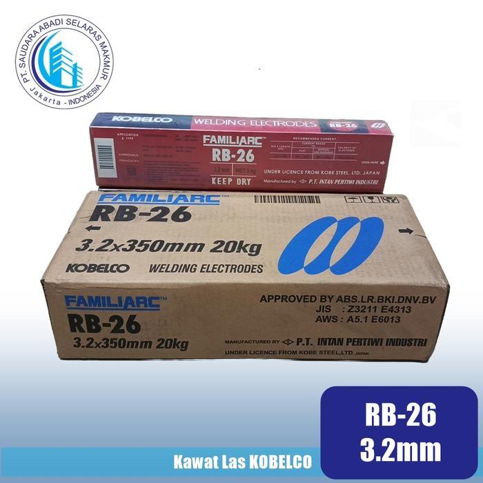 Kawat Las Kobelco Rb26 Rb-26 Familiarc #Gratisongkir
