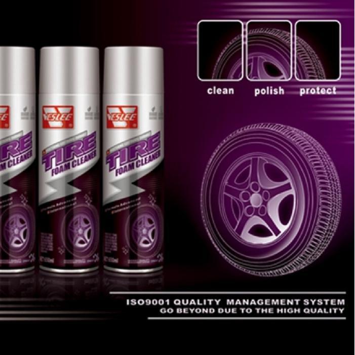 Veslee Tire Sealer & Inflator 450Ml - Cairan Tambal Ban Tubeless Bocor Untuk Sepeda Motor Mobil Velg