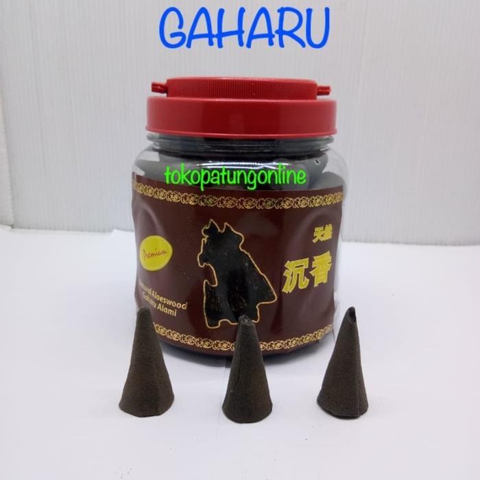 ORI GAHARU Dupa Kerucut Hitam Premium ORIGINAL